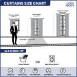 100% Blackout Curtains for Door and Window, Pack of 2 - Moroccan Blue - Image 6